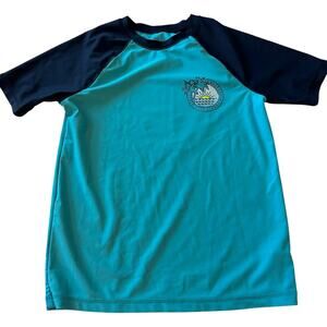 Crazy 8 rash guard swim top